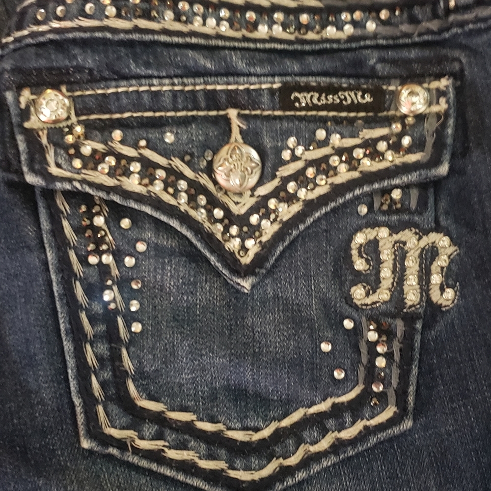 Miss me dark wash boot cut jeans